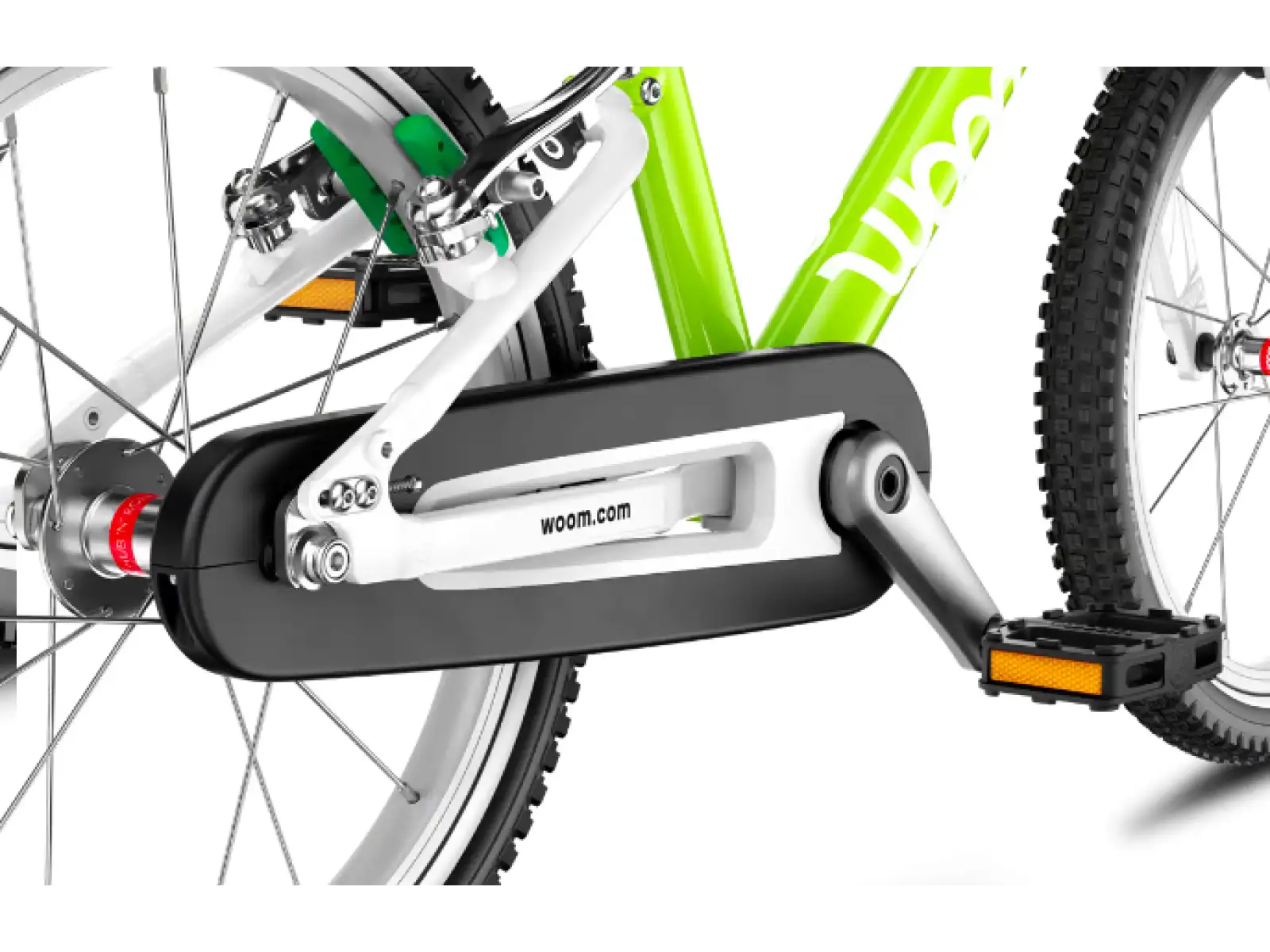 Woom 3 Lizard Lime 16 detský bicykel