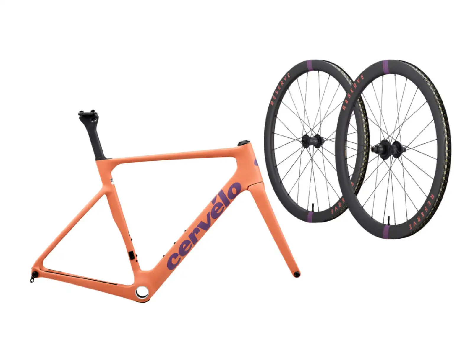 Cervélo Soloist cestný rámový set Tropic Sunset