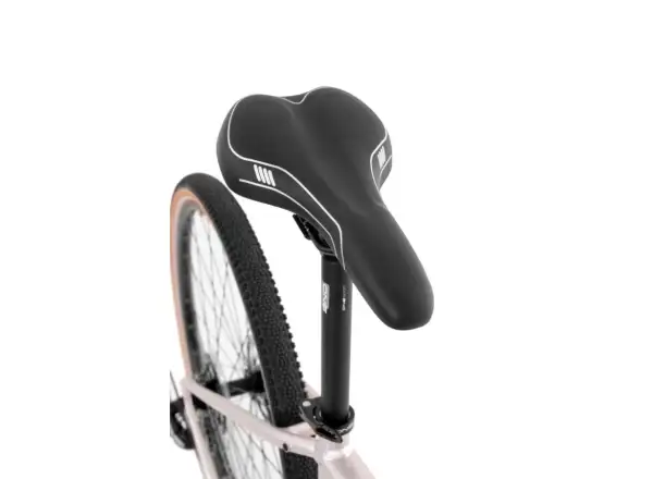 Rock Machine CrossRide 300 gloss silver/black trekingový bicykel