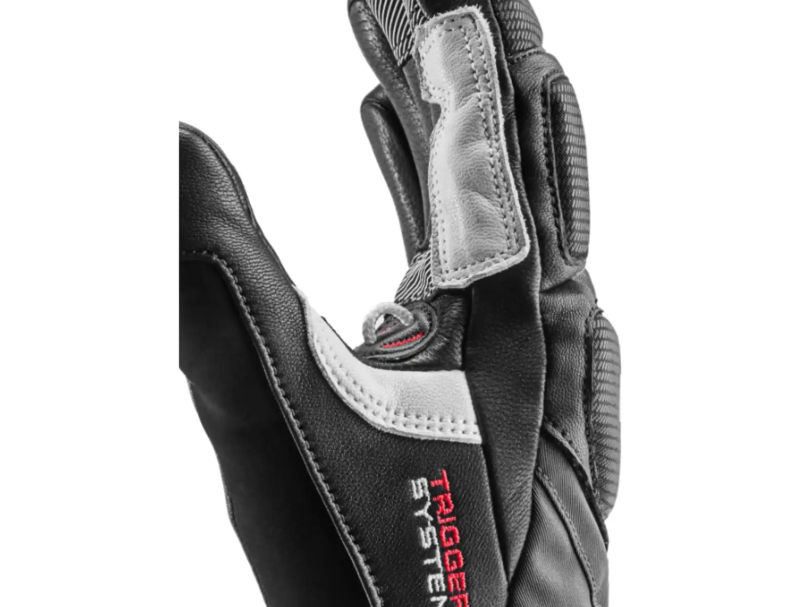 Leki Griffin Pro 3D zjazdové rukavice Black/White