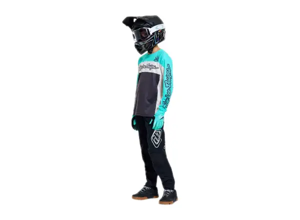 Troy Lee Designs Youth Sprint Pro detský dres dlhý rukáv Yo Moto Carbon