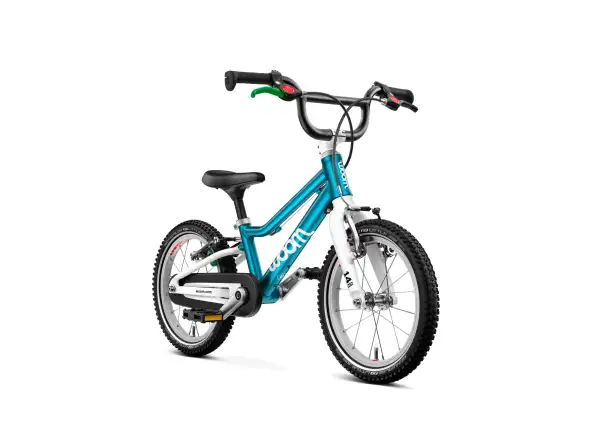 Woom GO 2 Metallic Blue 14 detský bicykel