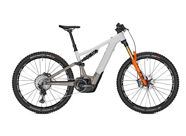 Focus Sam2 6.9 DI750 Wh horský elektrobicykel Lightgrey glossy/Moonstonegrey Glossy
