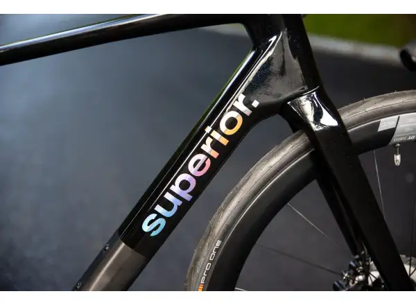 Superior XR 9.7 GF cestný bicykel Gloss Rainbow Black / Carbon