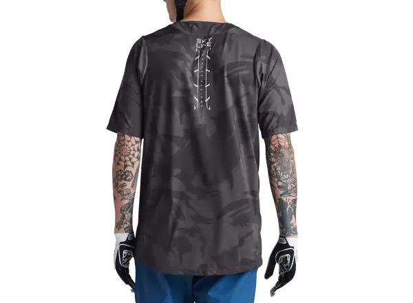 Troy Lee Designs Skyline dres krátky rukáv Shadow Camo Carbon VZORка