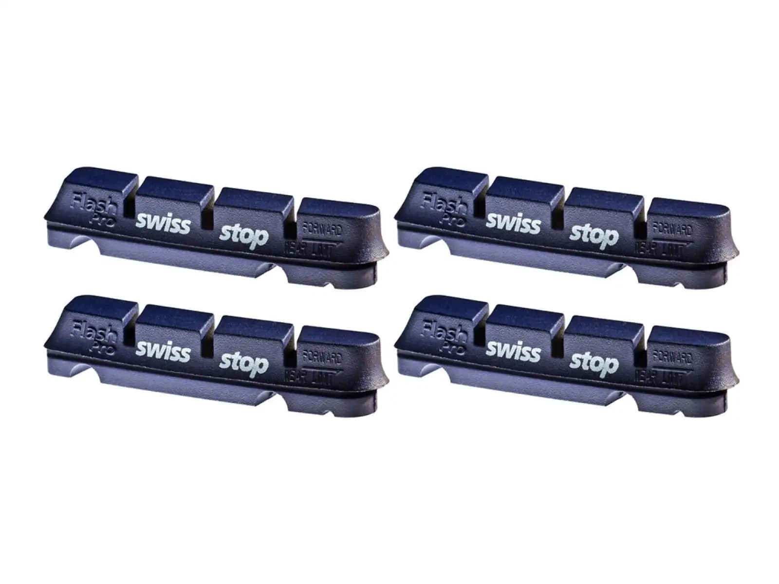 SwissStop Flash Pro BXP Blue brzdové gumičky Shimano/Sram/Campa