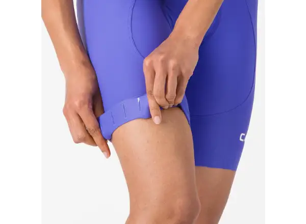 Castelli Espresso 2 W dámske kraťasy s vložkou a trakmi Ultraviolet