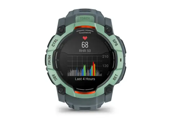 Garmin Instinct 3 Amoled 50 mm inteligentné hodinky Neotropic/Twilight remienok