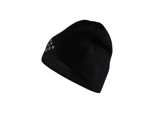 CRAFT ADV Windblock čiapka pletená čierna
