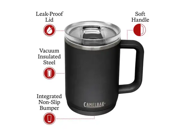 Camelbak Thrive Mug VSS termo hrnček 0,5 l Black