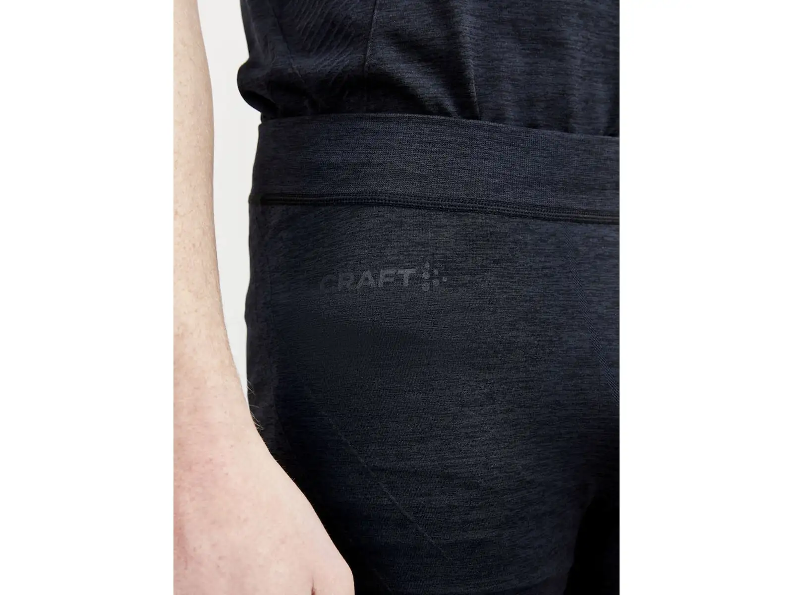 Craft Core Dry Active Comfort pánske spodné 3/4 nohavice čierna