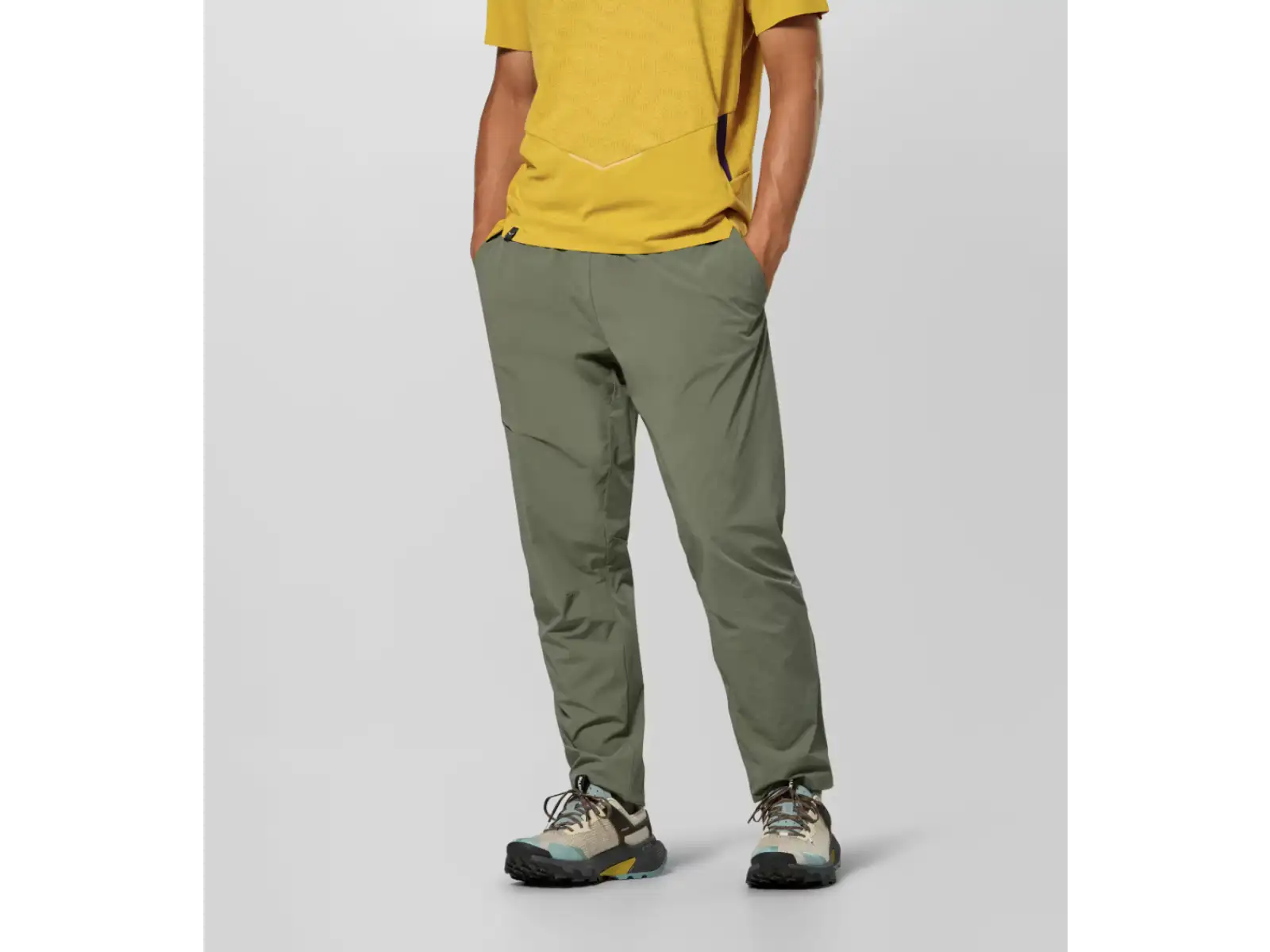 Salewa Pedroc 3 Duratretch Light pánske nohavice Faded Green