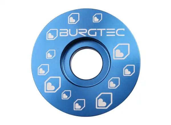 Burgtec Top Cap zátka hlavového zloženia modrá