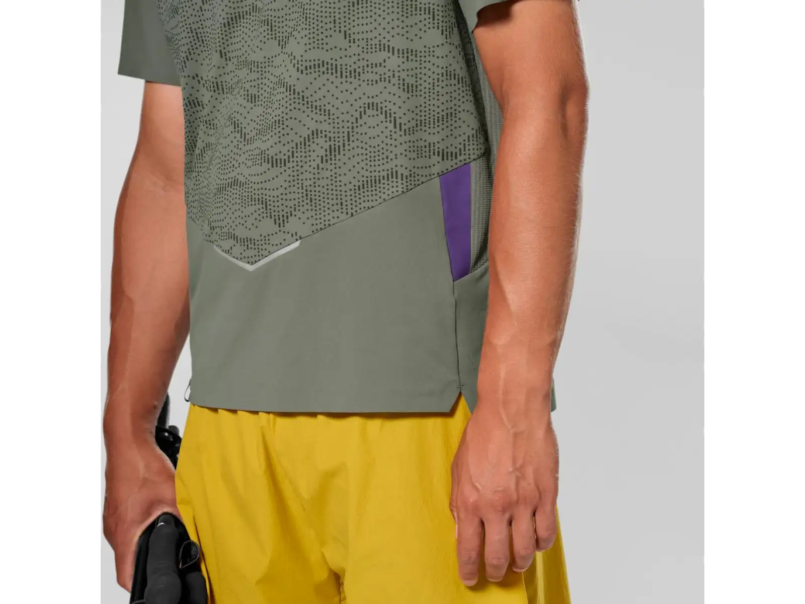 Salewa Pedroc Tech Dry pánske tričko krátky rukáv Foaded green