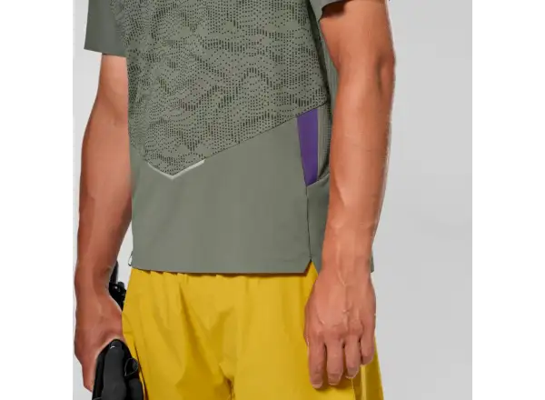Salewa Pedroc Tech Dry pánske tričko krátky rukáv Foaded green