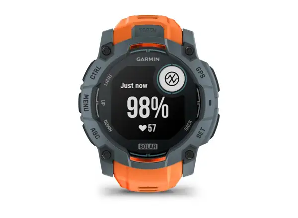 Garmin Instinct 3 Solar 50 mm smart hodinky Twilight/Solstice remienok