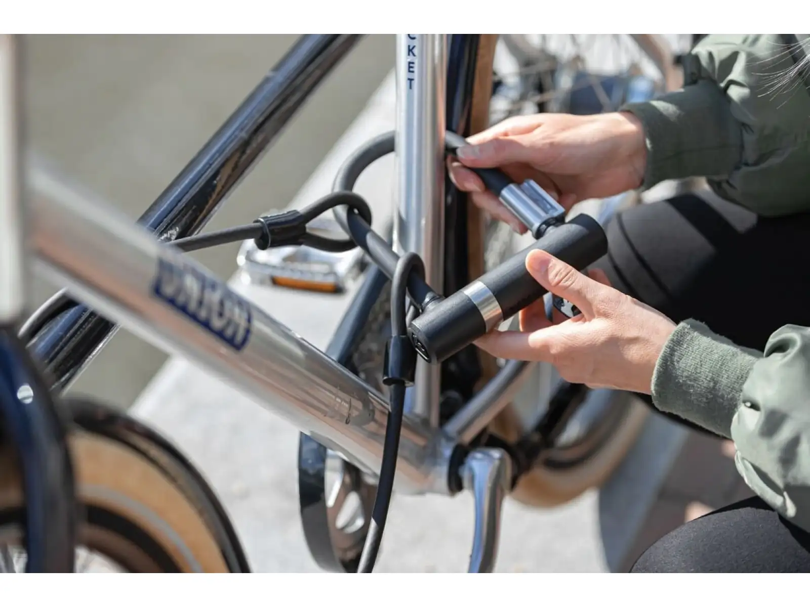 AXA Newton Pro UL Mini zámok + kábel