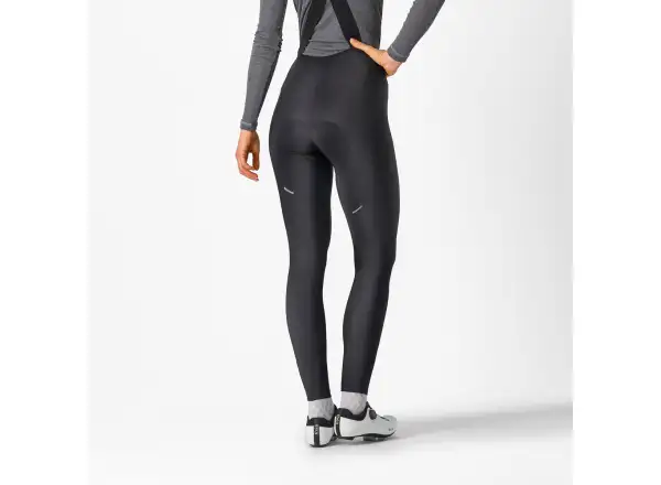 Castelli Espresso Bibtight dámske nohavice s laclom a vložkou Black