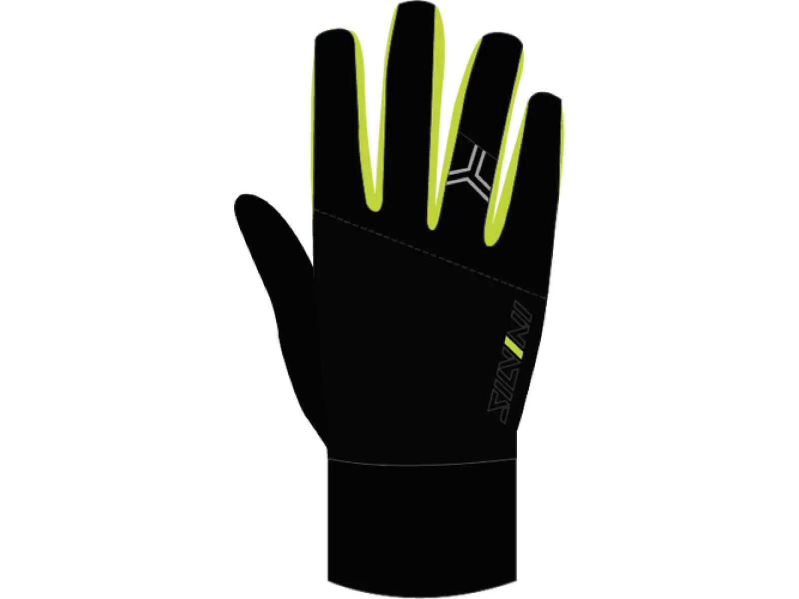Rukavice Silvini Montasio black/lime
