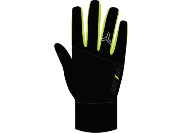 Rukavice Silvini Montasio black/lime
