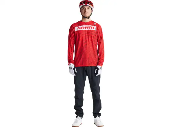 Troy Lee Designs Skyline Air SRAM pánsky dres dlhý rukáv Fiery Red