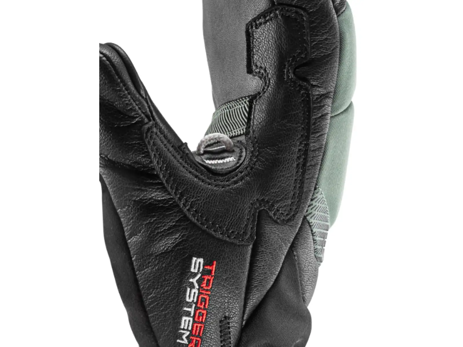 Leki Griffin Base 3D Women Mitt dámske palčiaky Black-Dusty Green