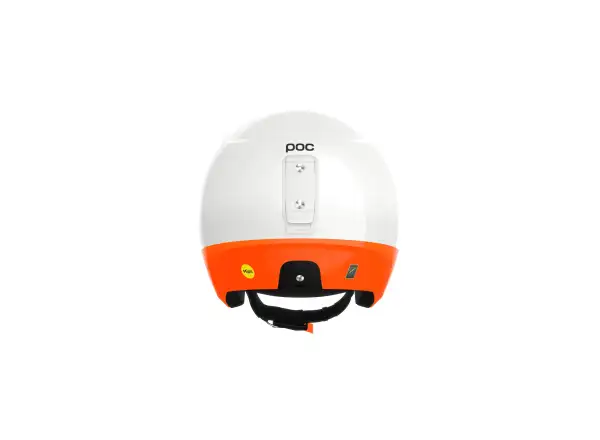 POC Skull Dura X MIPS lyžiarska prilba Hydrogen White/Fluorescent Orange
