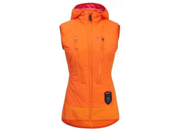 Silvini Polara dámska vesta orange/pink