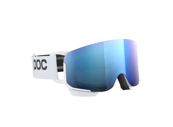 POC Nexal Mid lyžiarske okuliare Hydrogen White/Partly Sunny Blue