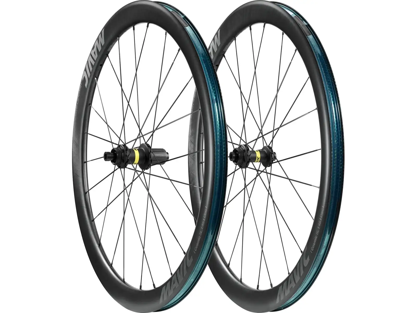 Mavic Cosmic SL 45 CL Disc cestné vypletené kolesá orech Shimano HG11