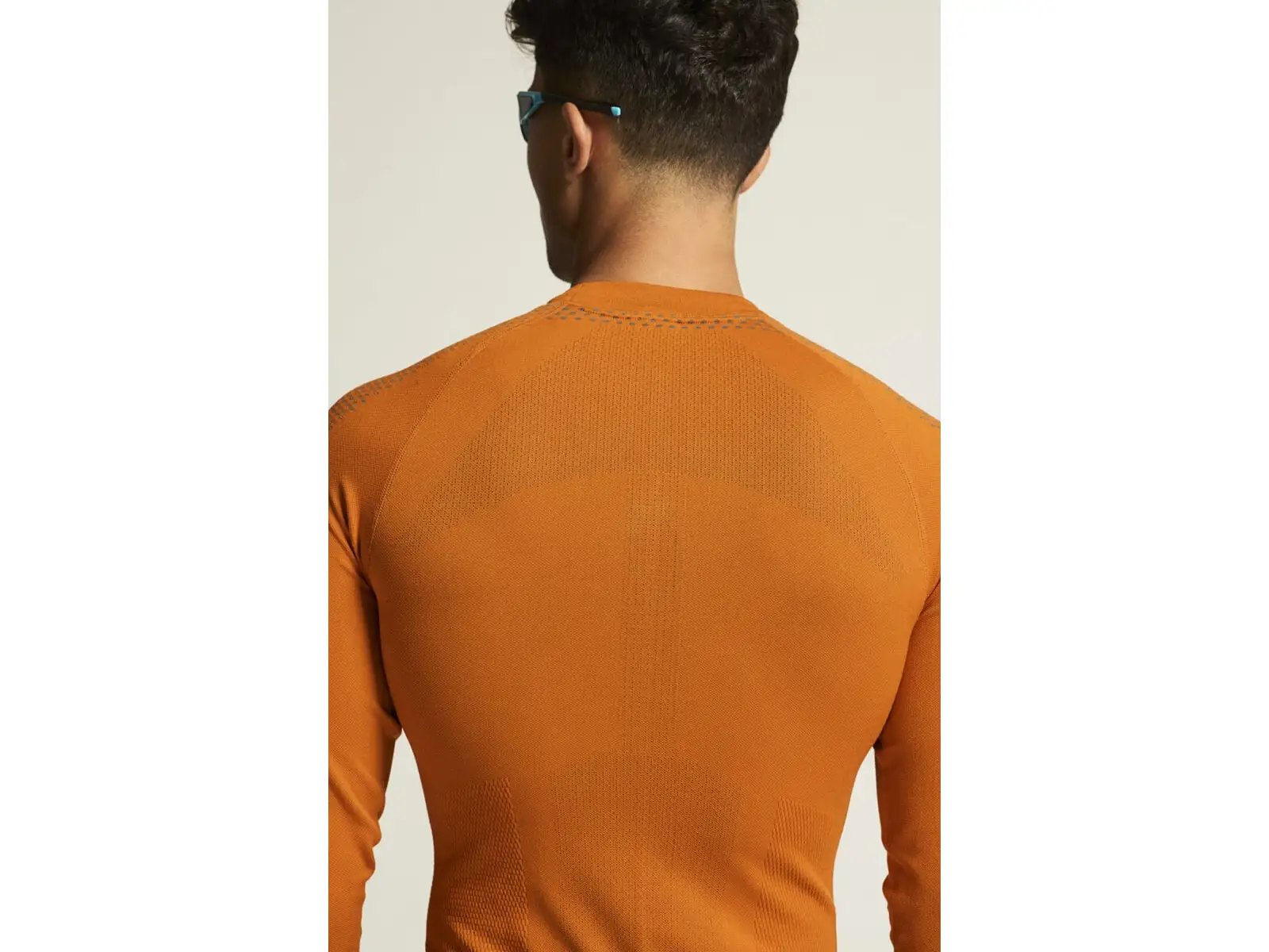 Craft ADV Warm Intensity pánske funkčné tričko dlhý rukáv oranžová