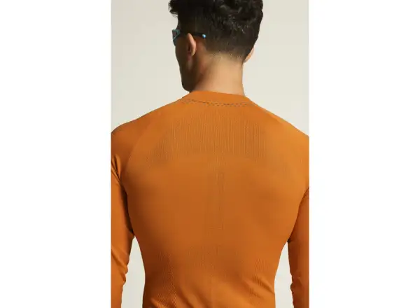 Craft ADV Warm Intensity pánske funkčné tričko dlhý rukáv oranžová