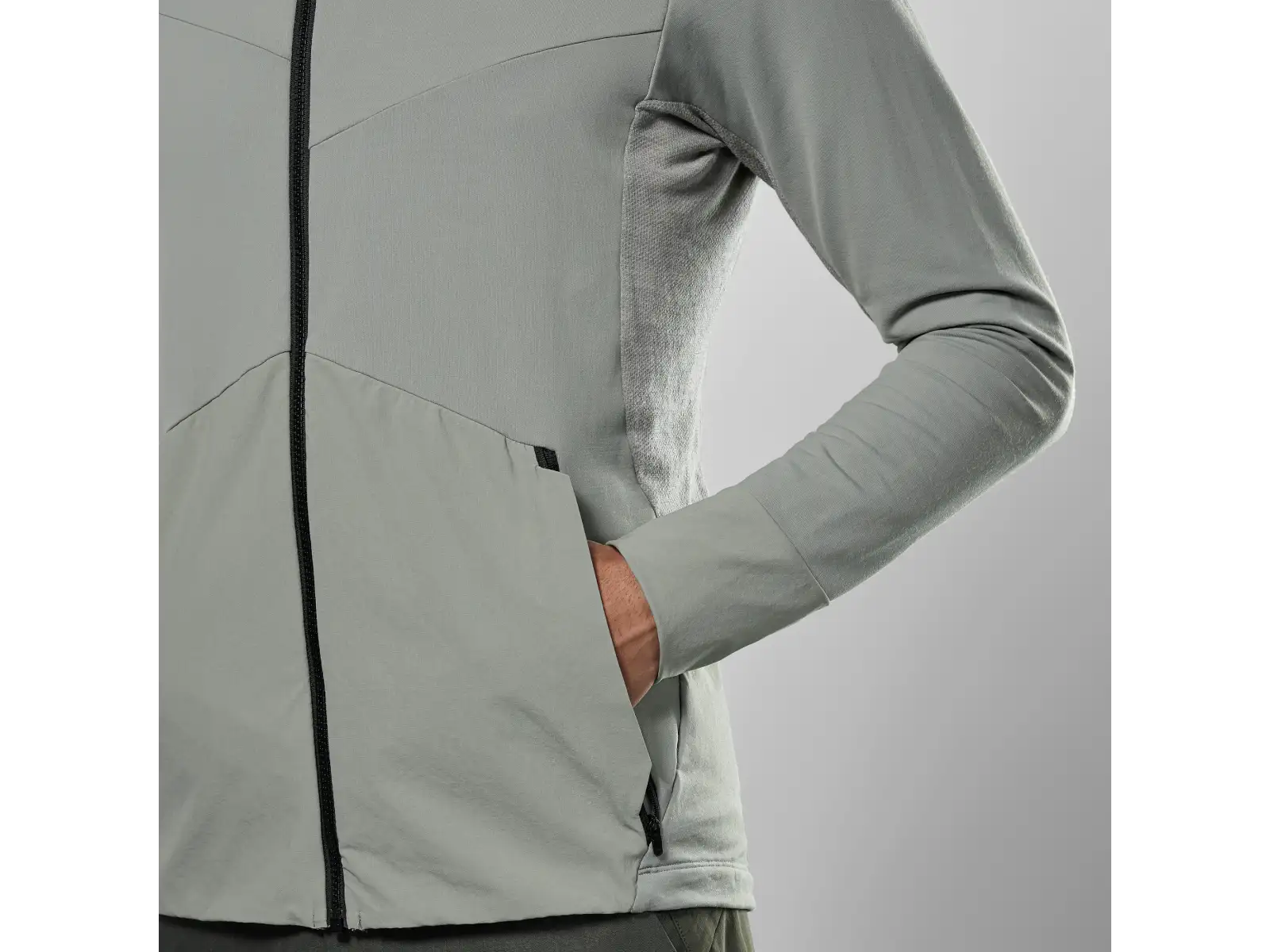 Salewa Puez Alpine Merino Durastretch pánska mikina Shadow