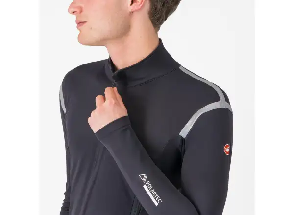 Castelli Perfetto RoS 3 Jacket pánska bunda Light Black/Silver Reflex