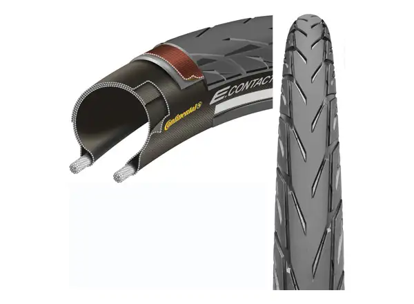 Continental E.Contact Reflex 26x1,75" MTB plášť drôt