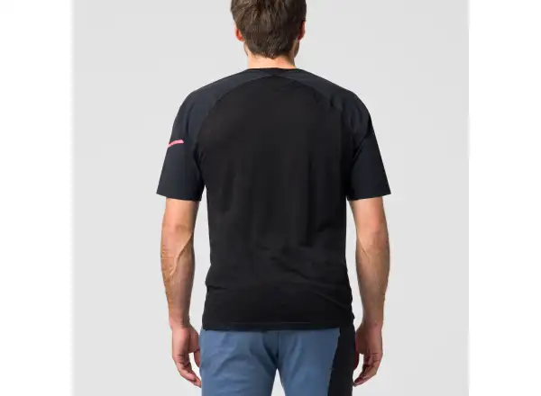 Salewa Vento AM pánske tričko krátky rukáv Black Out