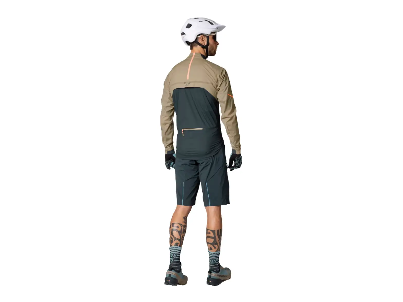 Dynafit Ride Wind pánska cyklistická bunda Rock Khaki