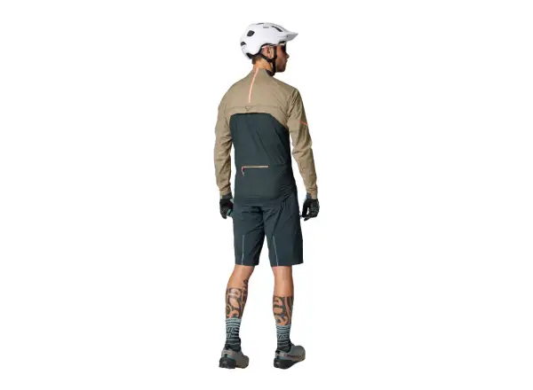 Dynafit Ride Wind pánska cyklistická bunda Rock Khaki