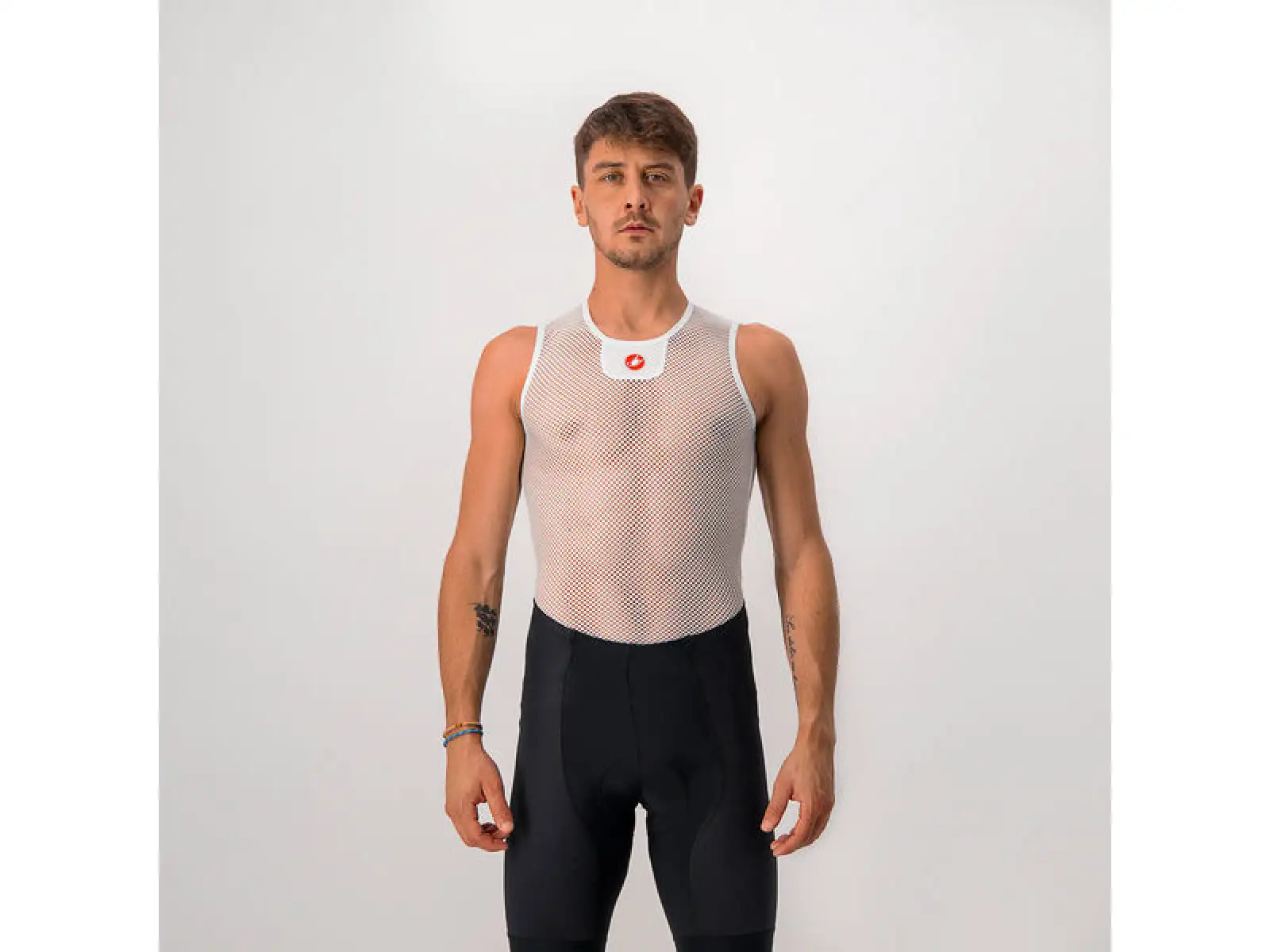 Castelli Core Mesh 3 pánske funkčné tričko bez rukávov white