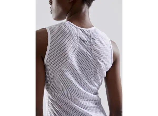 Craft Mesh Superlight dámske funkčné tričko bez rukávov biela
