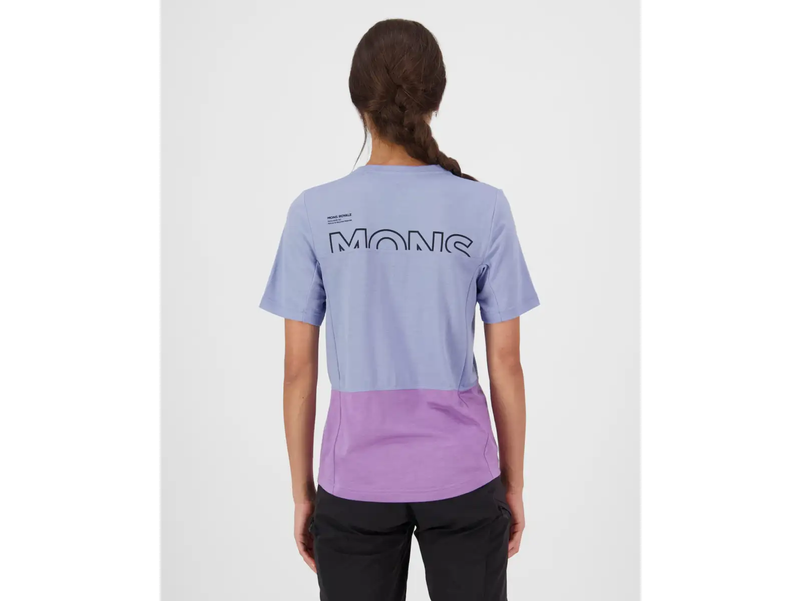 Mons Royale Tarn Merino dámske tričko krátky rukáv Skyline / Bloom