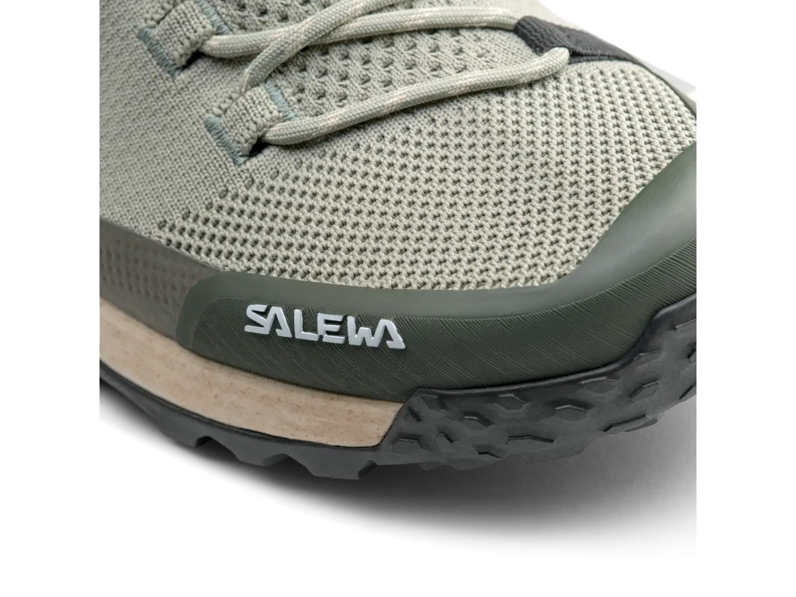 Salewa Puez Knit Mid PTX pánska outdoorová obuv Shadow/Dark Olive