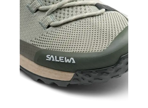 Salewa Puez Knit Mid PTX pánska outdoorová obuv Shadow/Dark Olive