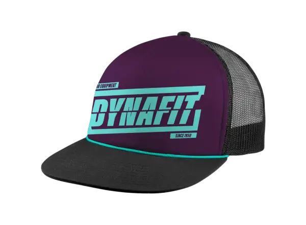 Dynafit Graphic Trucker Šiltovka Royal Purple/Tabloid