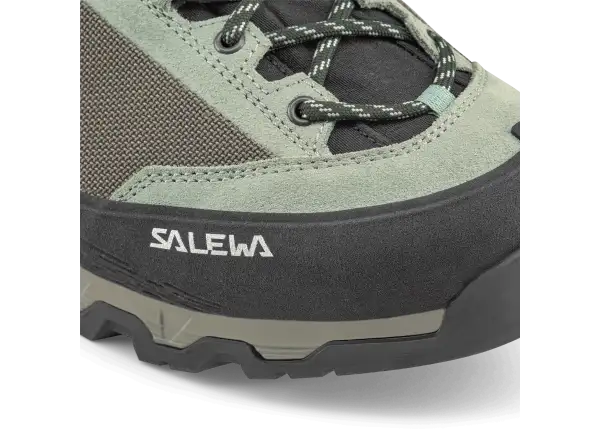 Salewa Mountain Trainer 3 Tech Mid GTX dámske turistické topánky Shadow/Faded Green