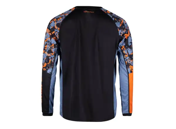 Force Reckless unisex dres dlhý rukáv čierna/oranžová