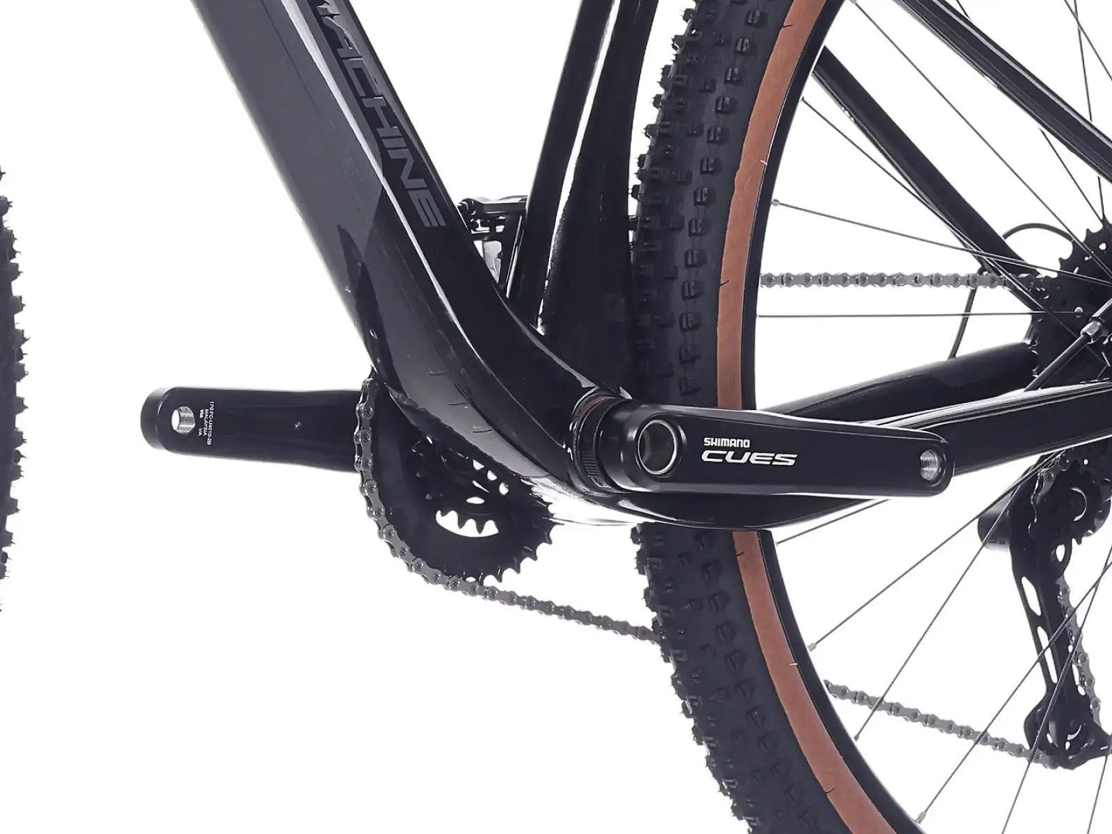 Rock Machine Blizz Cr 20 horský bicykel Gloss Basalt Black