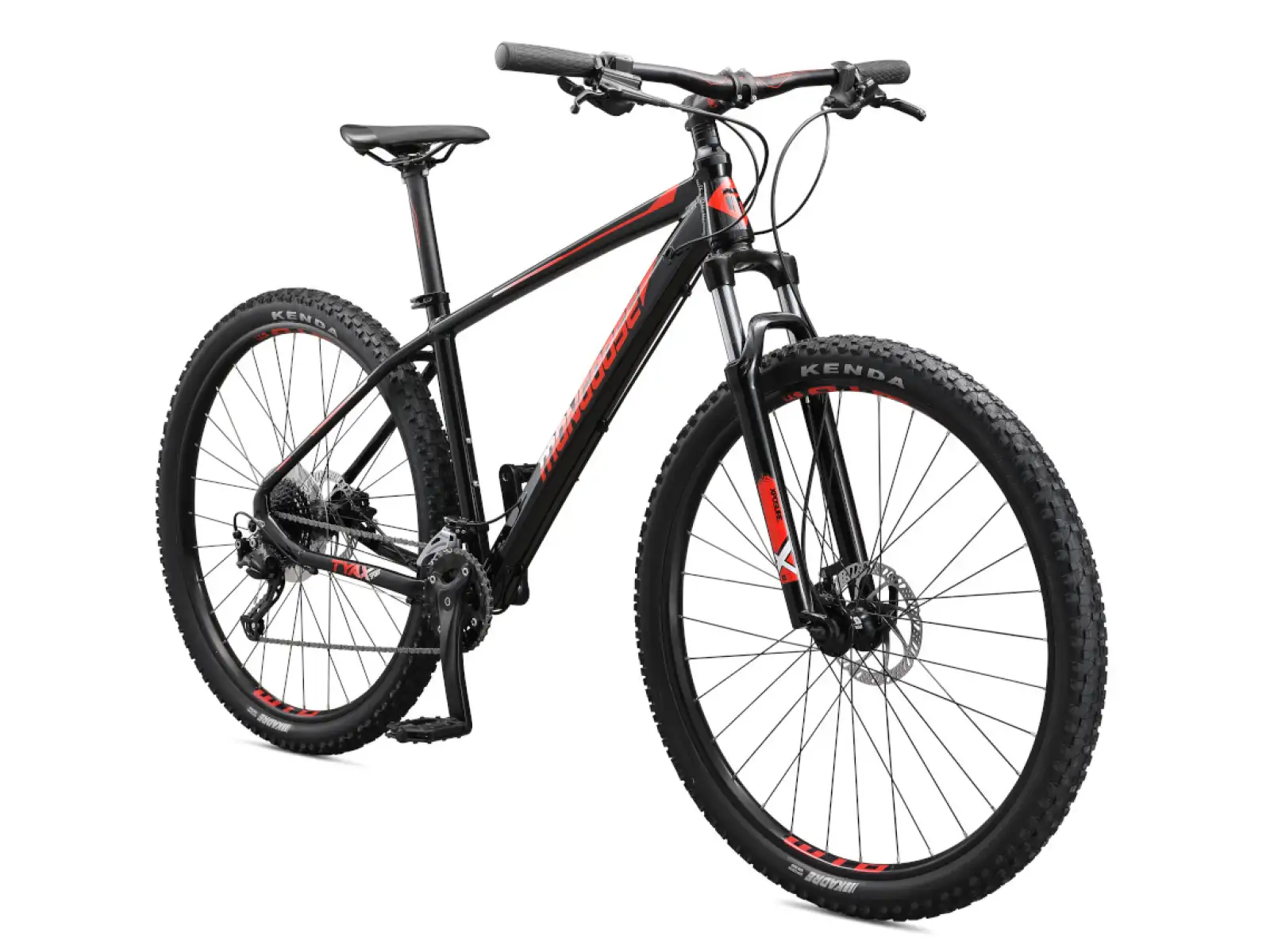 Horský bicykel Mongoose Tyax 29 Sport Black/Red