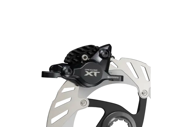 Shimano Deore XT BR-M8200 brzdový strmeň - kovové doštičky s chladičom