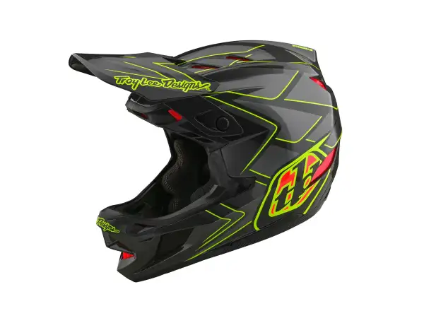 Troy Lee Designs D4 Composite Ghostwing prilba Gray